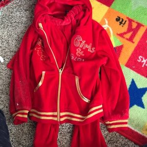 Girls track suit